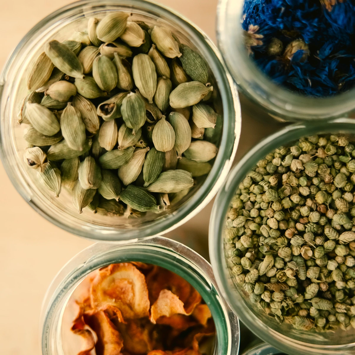 Moment de partage autour d’une infusion pendant un atelier culinaire